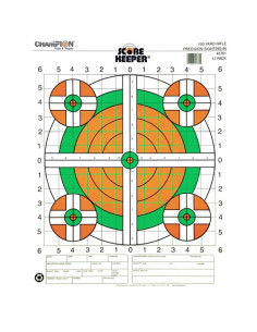 Inskjutningstavla, 5 ringar