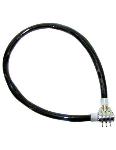 Wirelås med kod, 50cm