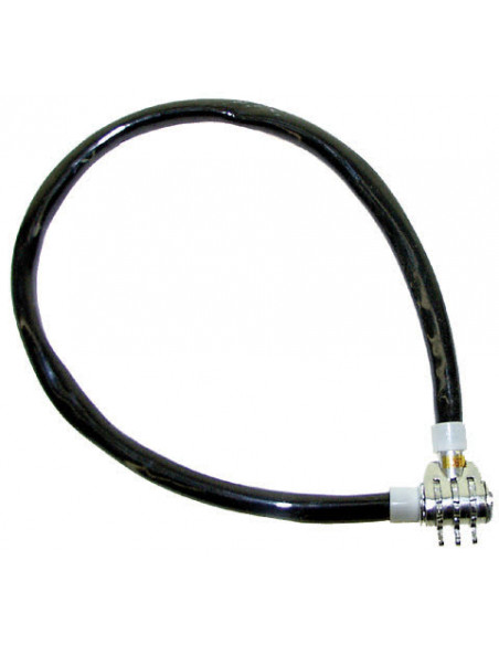 Wirelås med kod, 50cm