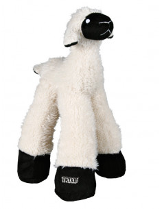 Plysch-får långbent med skallra, 30 cm