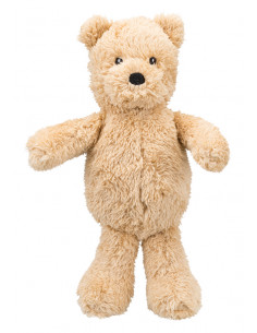 Björn, Plyschleksak med pip, 30cm