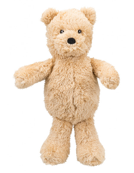 Björn, Plyschleksak med pip, 30cm