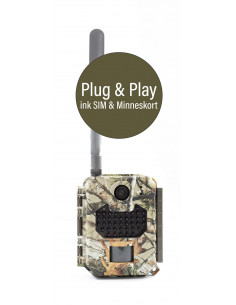 UOVision Compact (Inbyggt SIM) Övervakningskamera