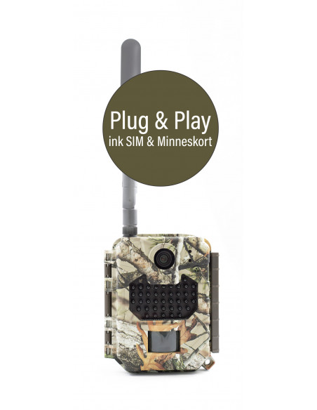 UOVision Compact (Inbyggt SIM) Övervakningskamera