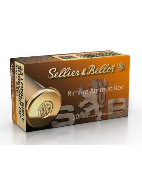 S&B 22LR Subsonic HP 40gr