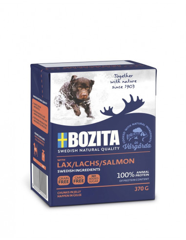 Bozita Tetar bitar i gelé Lax 370g