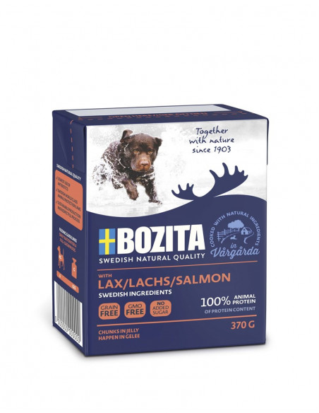 Bozita Tetar bitar i gelé Lax 370g