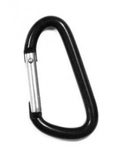 Karbinhake 4-Pack Medium Svart