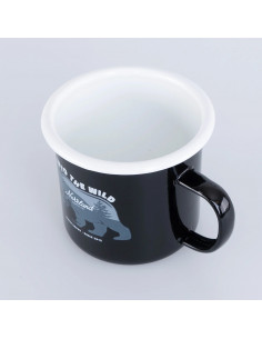 BEAR EMALJMUGG - BLACK 2