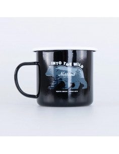 BEAR EMALJMUGG - BLACK
