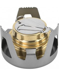 Spritbrännare med påse