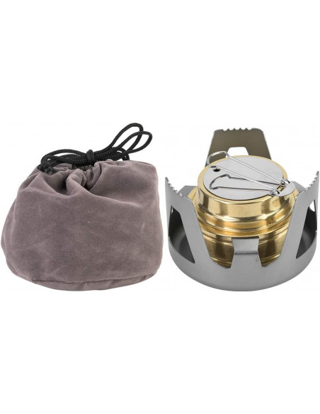 Spritbrännare med påse