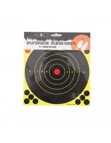 Splattertavlor 10-pack