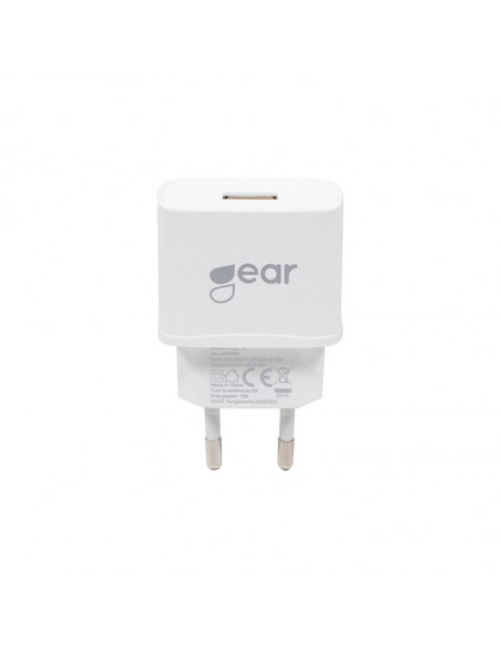 GEAR Laddare 220V 1xUSB-A
