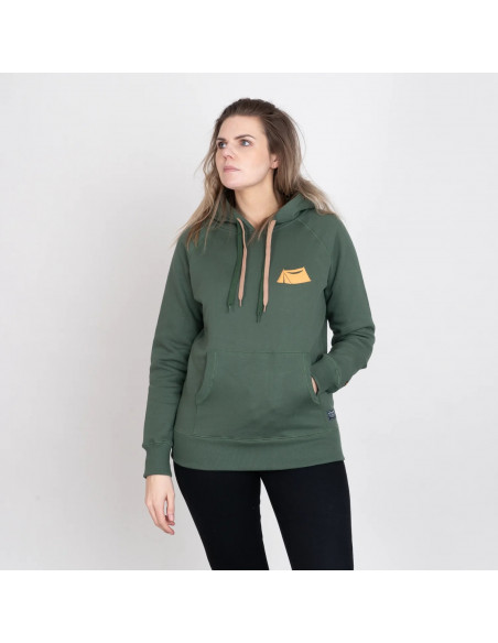 Campsite Hoodie - Stone Olive