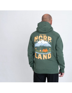 Campsite Hoodie - Stone Olive