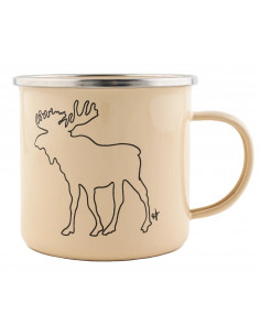 Emaljerad retromugg 2