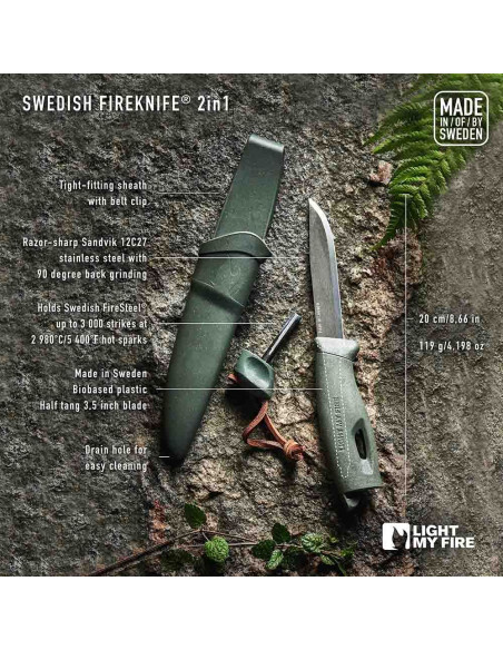 Swedish FireKnife 2in1