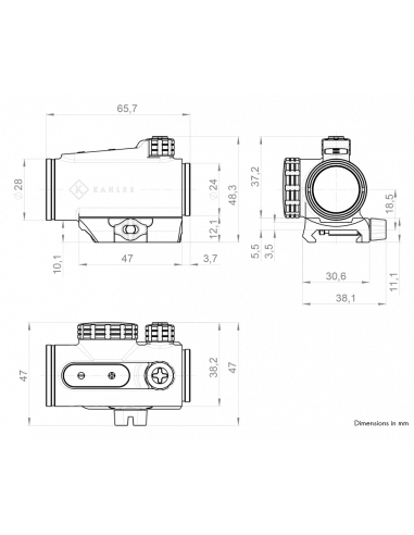 Helia Red Dot Closed