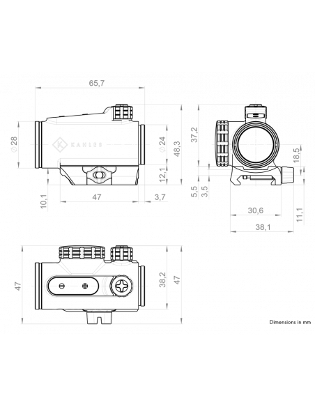 Helia Red Dot Closed