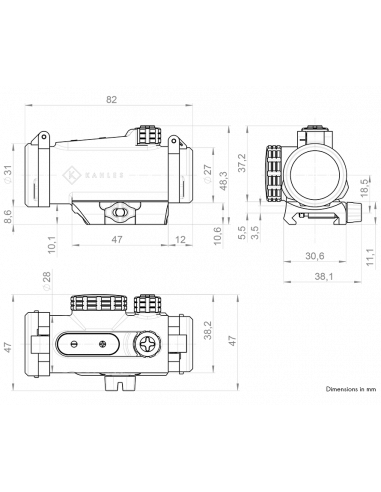 Helia Red Dot Closed