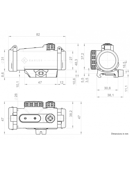 Helia Red Dot Closed