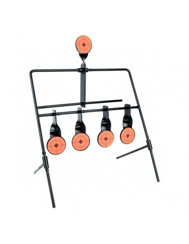 Skjutmål 22LR 4+1mål - självmarkerande