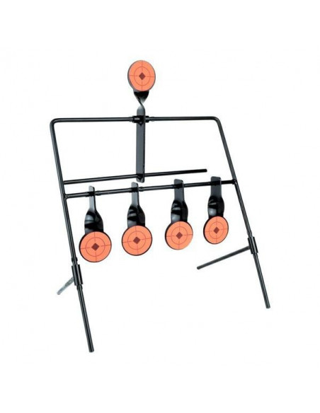 Skjutmål 22LR 4+1mål - självmarkerande