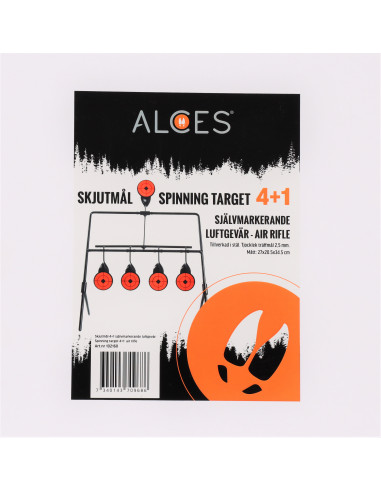 Skjutmål Luft 4+1mål - självmarkerande