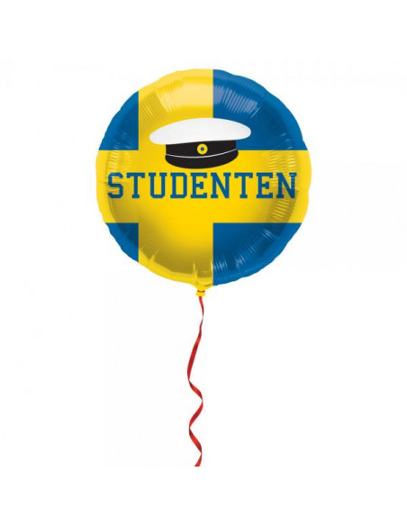 Folie Ballong Studenten Rund