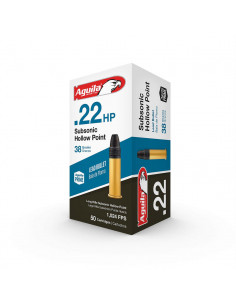 Aguila 22LR Subsonic HP 38gr