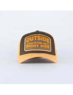 Right Side Hooked Trucker Keps