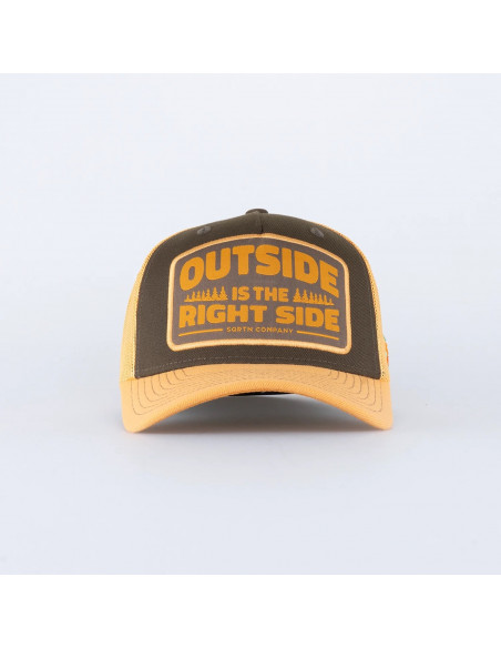 Right Side Hooked Trucker Keps