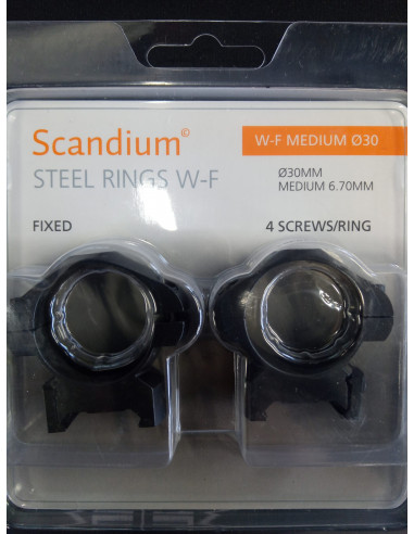 Scandium Steel Rings 30mm
