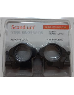 Scandium Steel Rings 30mm