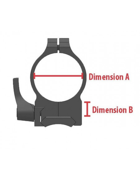 Warne Maxima Tikka 30 mm