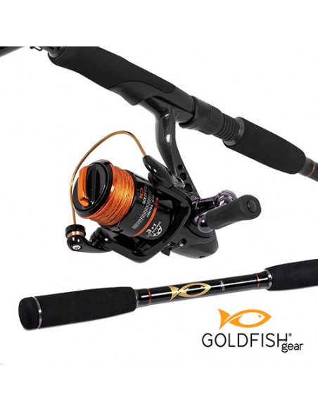 Goldfish Blackfin Haspelset